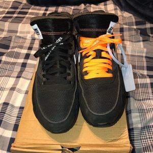 Black Air Max 90 Off-White sz 10.5